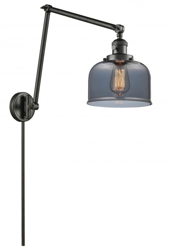 Bell - 1 Light - 8 inch - Oil Rubbed Bronze - Swing Arm