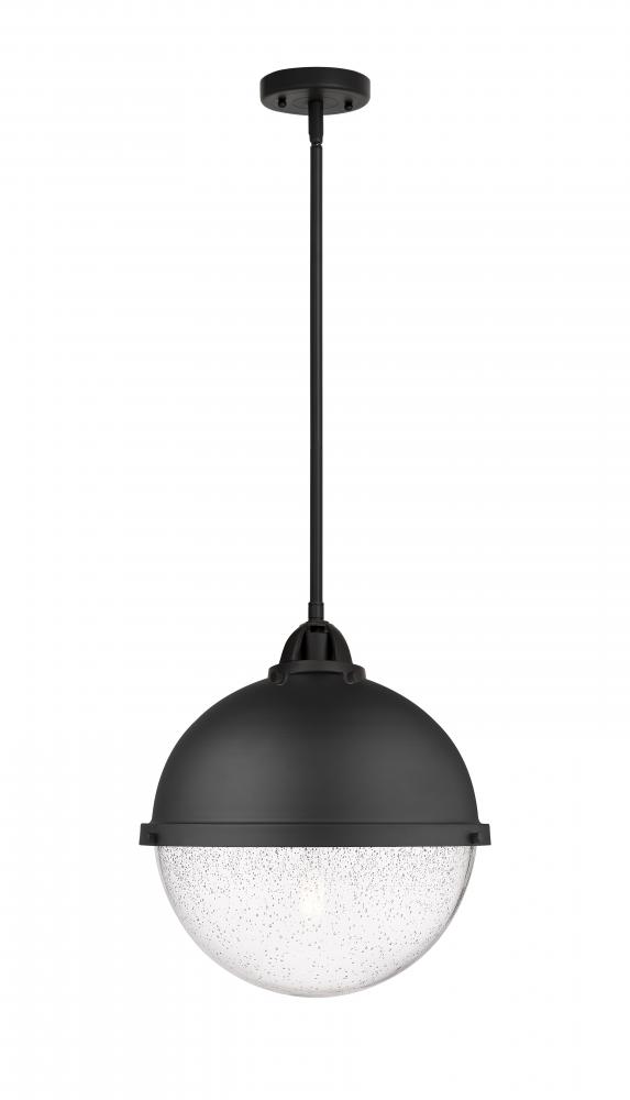 Hampden - 1 Light - 13 inch - Matte Black - Cord hung - Pendant