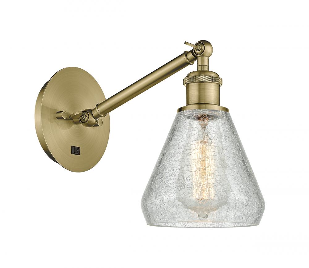 Conesus - 1 Light - 6 inch - Antique Brass - Sconce