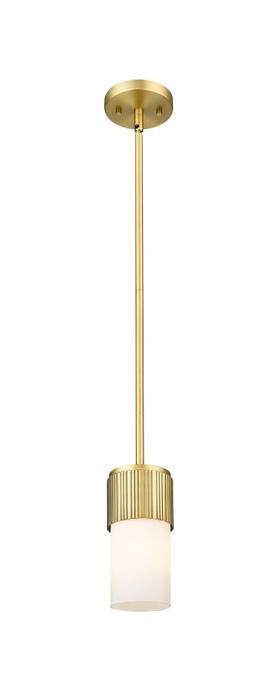 Bolivar - 1 Light - 5 inch - Brushed Brass - Pendant