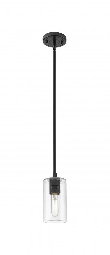 Crown Point - 1 Light - 5 inch - Matte Black - Pendant