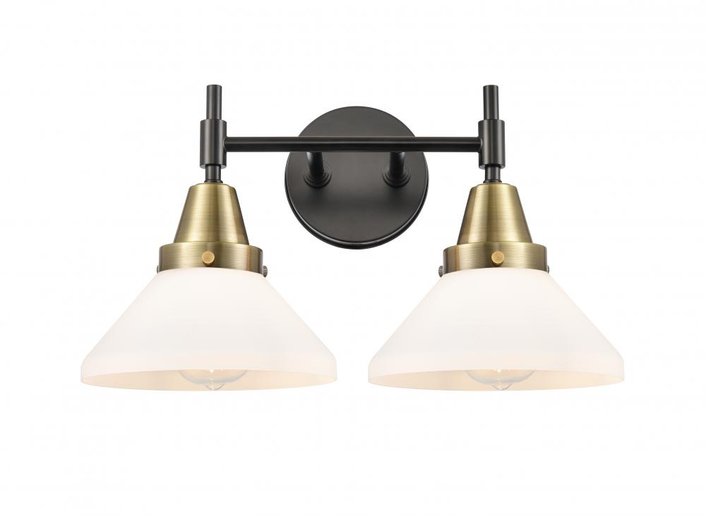 Caden - 2 Light - 17 inch - Black Antique Brass - Bath Vanity Light