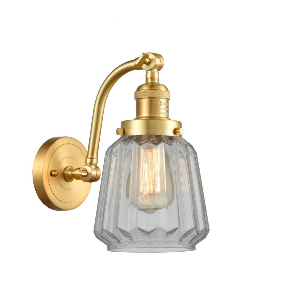 Chatham - 1 Light - 7 inch - Satin Gold - Sconce