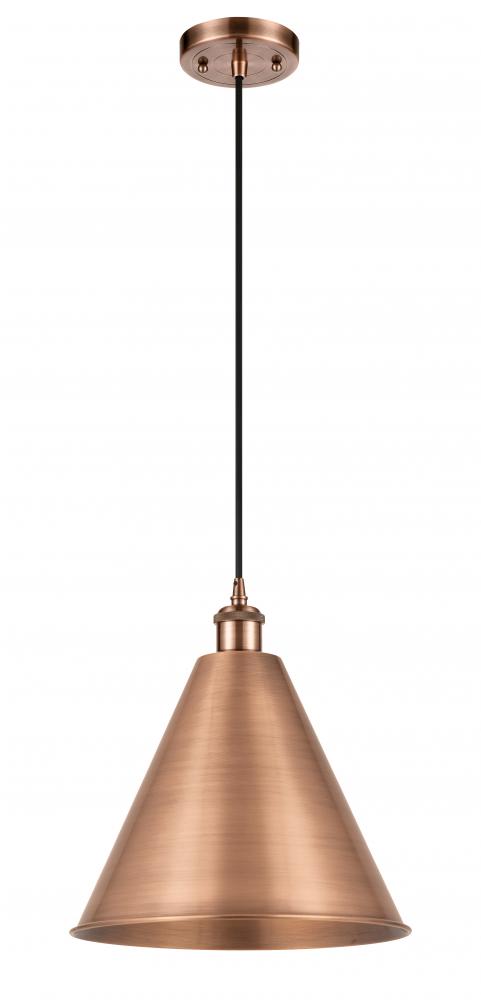 Berkshire - 1 Light - 16 inch - Antique Copper - Cord hung - Mini Pendant