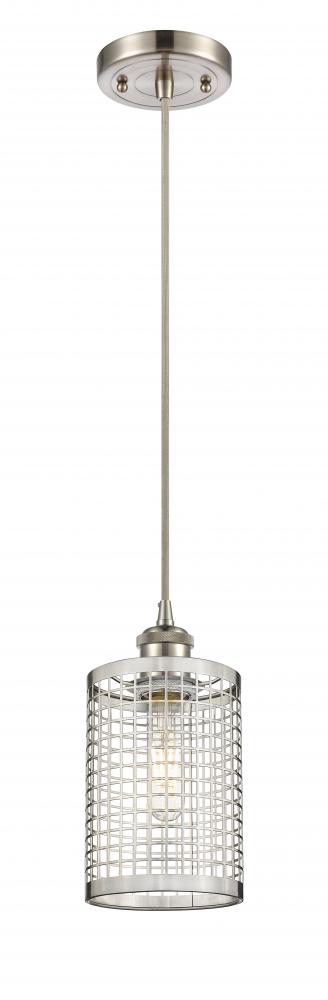 Nestbrook - 1 Light - 5 inch - Satin Nickel - Mini Pendant