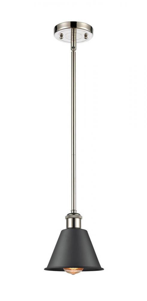 Smithfield - 1 Light - 7 inch - Polished Nickel - Mini Pendant