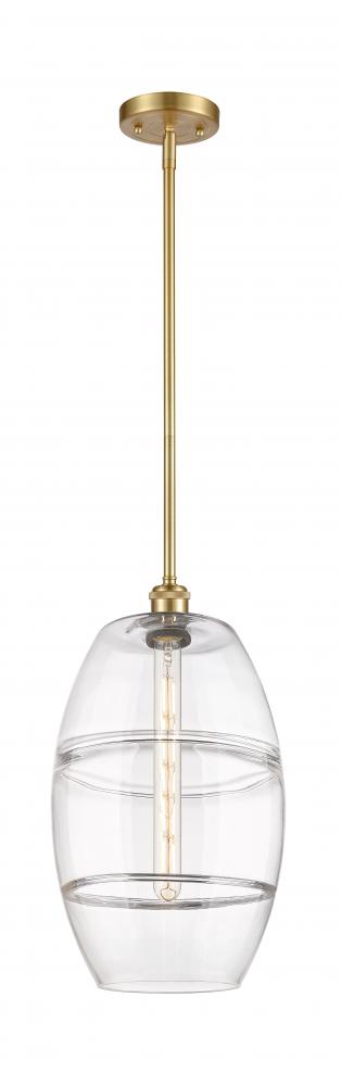 Vaz - 1 Light - 10 inch - Satin Gold - Mini Pendant