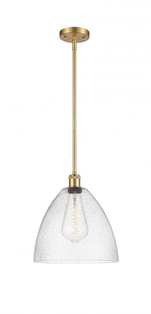 Bristol - 1 Light - 12 inch - Satin Gold - Mini Pendant