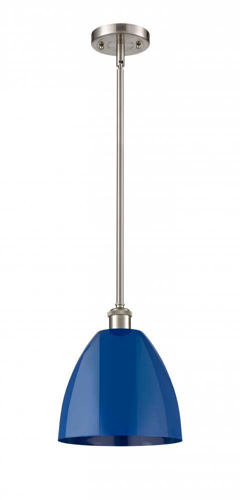 Plymouth - 1 Light - 9 inch - Brushed Satin Nickel - Pendant