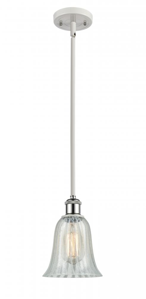 Hanover - 1 Light - 6 inch - White Polished Chrome - Mini Pendant