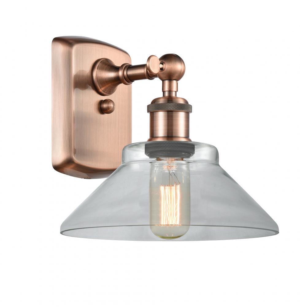 Orwell - 1 Light - 8 inch - Antique Copper - Sconce