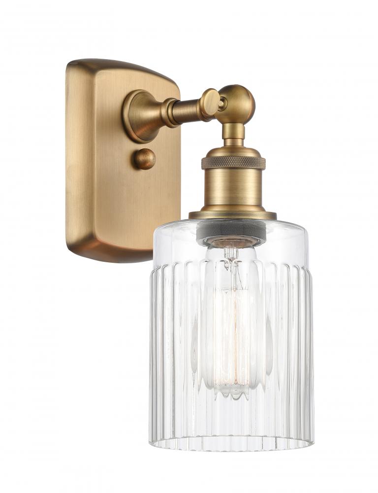 Hadley - 1 Light - 5 inch - Brushed Brass - Sconce