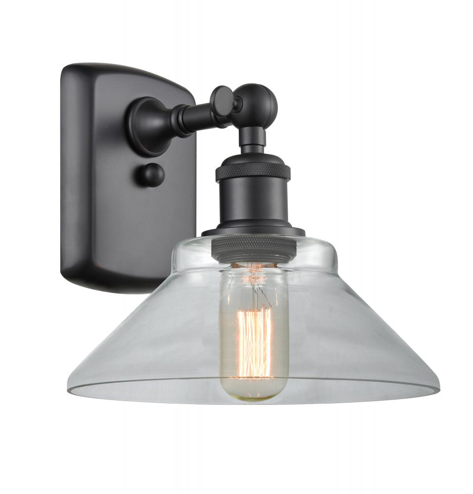 Orwell - 1 Light - 8 inch - Matte Black - Sconce