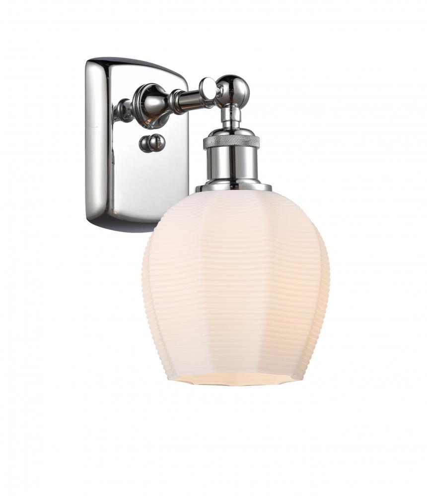 Norfolk - 1 Light - 6 inch - Polished Chrome - Sconce