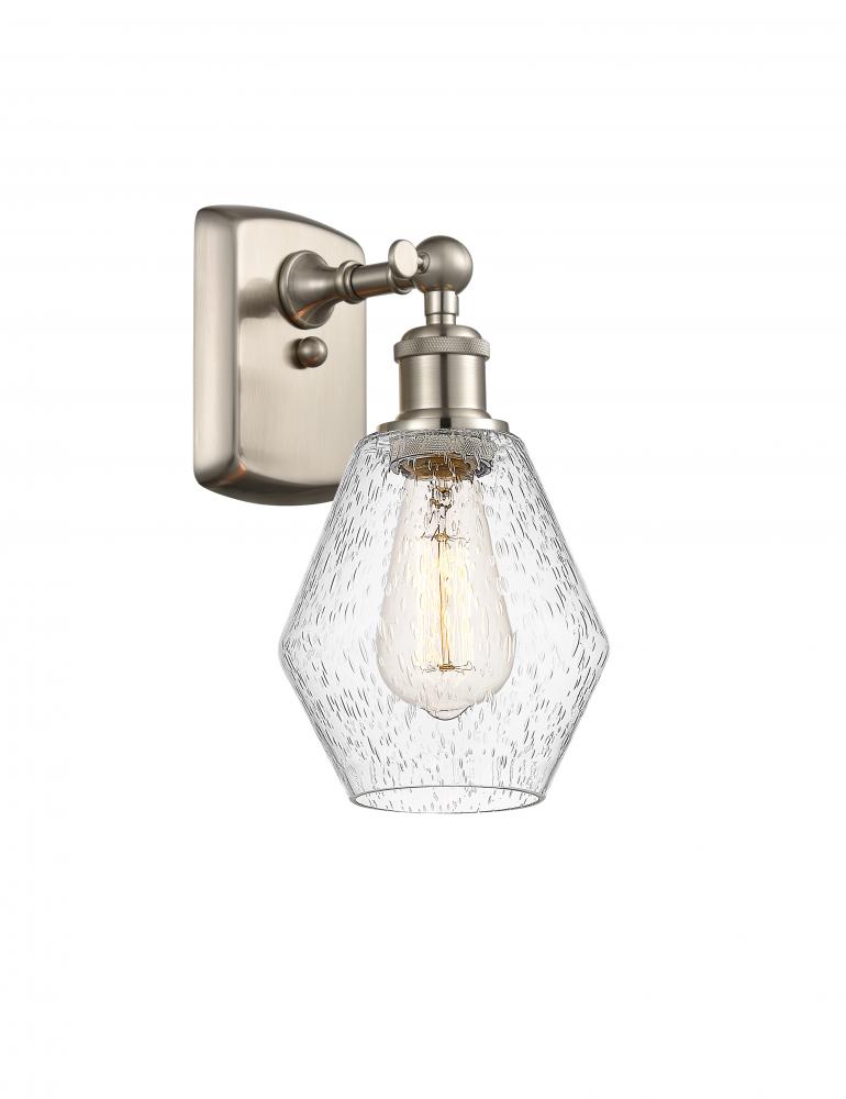 Cindyrella - 1 Light - 6 inch - Brushed Satin Nickel - Sconce