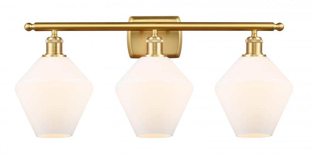 Cindyrella - 3 Light - 28 inch - Satin Gold - Bath Vanity Light