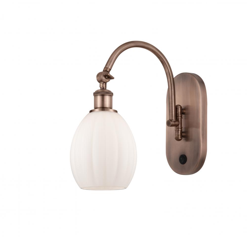 Eaton - 1 Light - 6 inch - Antique Copper - Sconce