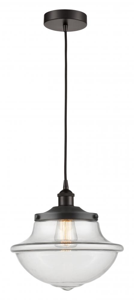 Oxford - 1 Light - 12 inch - Oil Rubbed Bronze - Mini Pendant