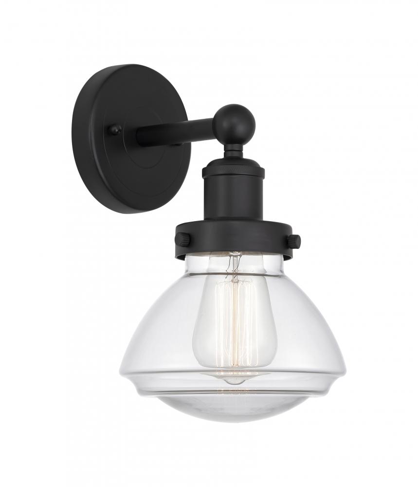 Olean - 1 Light - 7 inch - Matte Black - Sconce