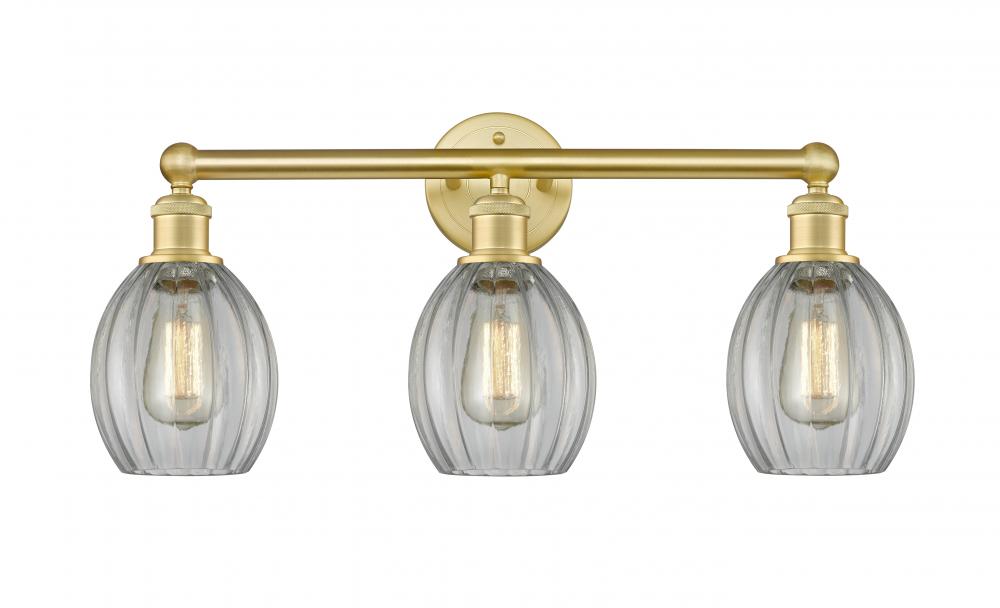 Eaton - 3 Light - 24 inch - Satin Gold - Bath Vanity Light