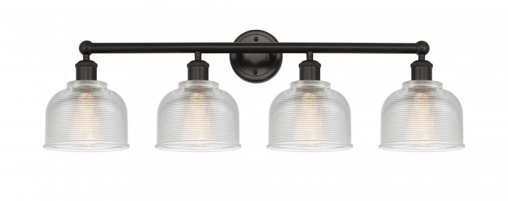 Dayton - 4 Light - 33 inch - Oil Rubbed Bronze - Bath Vanity Light