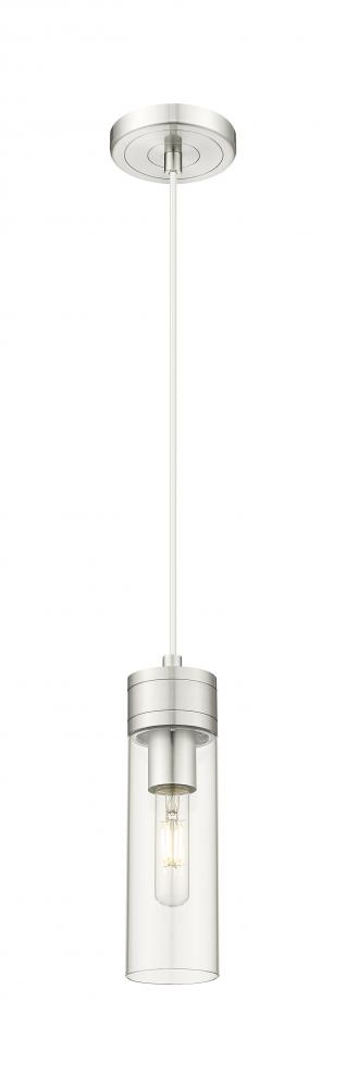 Boreas - 1 Light - 3 inch - Satin Nickel - Cord Hung - Mini Pendant