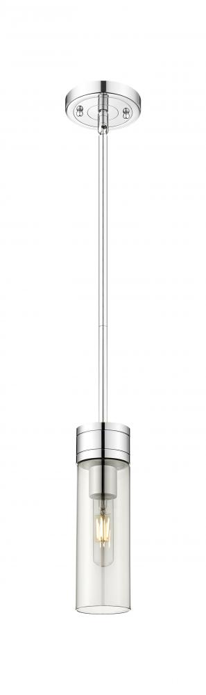 Boreas - 1 Light - 3 inch - Polished Chrome - Stem Hung - Mini Pendant