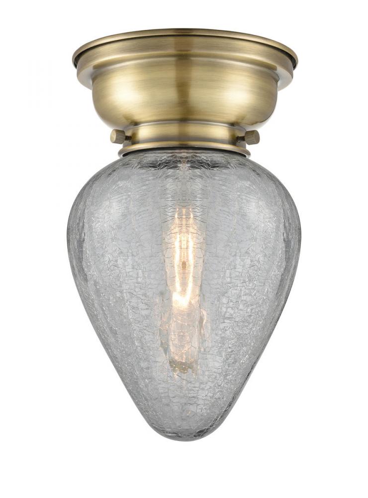 Geneseo - 1 Light - 7 inch - Antique Brass - Flush Mount