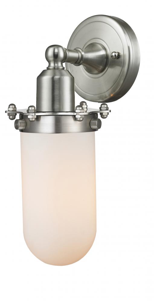 Centri - 1 Light - 5 inch - Brushed Satin Nickel - Sconce