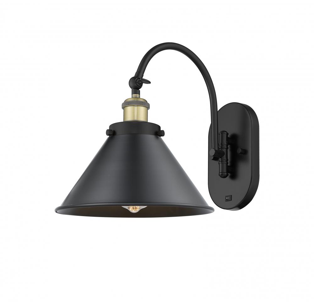 Briarcliff - 1 Light - 10 inch - Black Antique Brass - Sconce