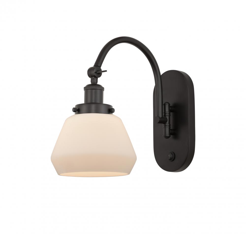 Fulton - 1 Light - 7 inch - Oil Rubbed Bronze - Sconce