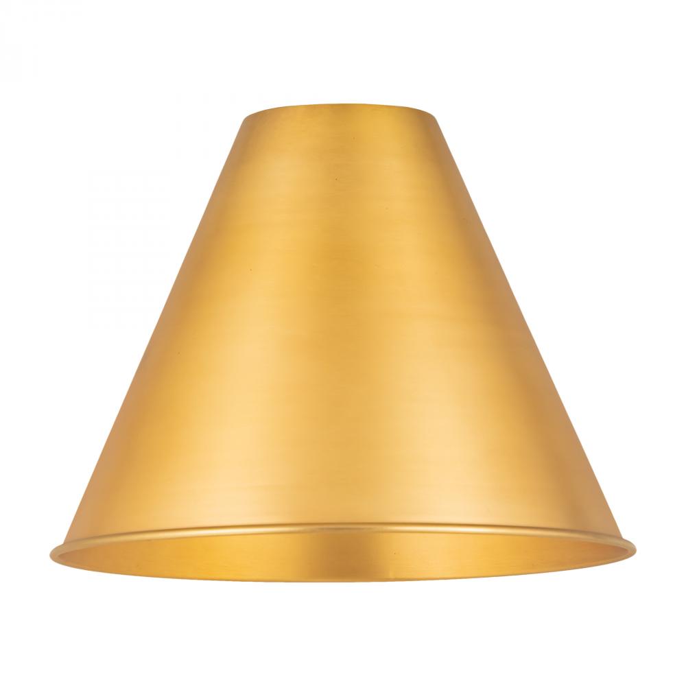 Berkshire Light 12 inch Satin Gold Metal Shade