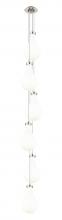 Innovations Lighting 106-451-1P-SN-G451-7GWH - Owego - 6 Light - 7 inch - Brushed Satin Nickel - Multi Pendant