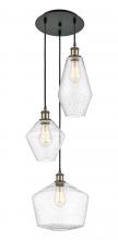 Innovations Lighting 113B-3P-BAB-G654-MU - Cindyrella 3 Light 14 inch Multi-Pendant