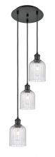 Innovations Lighting 113B-3P-BK-G559-5SDY - Bridal Veil - 3 Light - 12 inch - Matte Black - Cord Hung - Multi Pendant