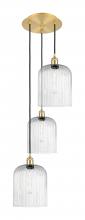 Innovations Lighting 113B-3P-SG-G559-8SDY - Bridal Veil - 3 Light - 12 inch - Satin Gold - Cord Hung - Multi Pendant