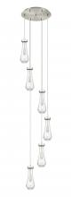 Innovations Lighting 116-451-1P-SN-G451-4SDY - Owego - 6 Light - 16 inch - Brushed Satin Nickel - Multi Pendant