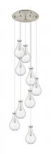 Innovations Lighting 119-451-1P-SN-G451-7SDY - Owego - 9 Light - 19 inch - Brushed Satin Nickel - Multi Pendant