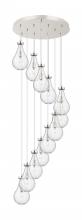 Innovations Lighting 126-451-1P-PN-G451-7CL - Owego - 12 Light - 24 inch - Polished Nickel - Multi Pendant