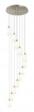 Innovations Lighting 126B-12P-SN-G434-7WH - Crown Point - 12 Light - 24 inch - Brushed Satin Nickel - Multi Pendant