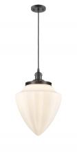 Innovations Lighting 201C-OB-G661-12 - Bullet - 1 Light - 12 inch - Oil Rubbed Bronze - Cord hung - Mini Pendant