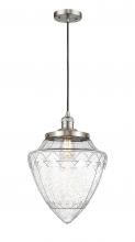 Innovations Lighting 201C-SN-G664-12 - Bullet - 1 Light - 12 inch - Brushed Satin Nickel - Cord hung - Mini Pendant