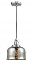 Innovations Lighting 201C-SN-G78 - Bell - 1 Light - 8 inch - Brushed Satin Nickel - Cord hung - Mini Pendant