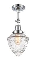 Innovations Lighting 201F-PC-G664-7 - Bullet - 1 Light - 6 inch - Polished Chrome - Semi-Flush Mount