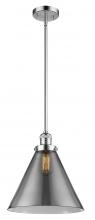 Innovations Lighting 201S-PC-G43-L - Cone - 1 Light - 12 inch - Polished Chrome - Stem Hung - Mini Pendant