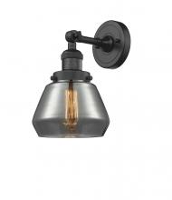 Innovations Lighting 203-BK-G173 - Fulton - 1 Light - 7 inch - Matte Black - Sconce