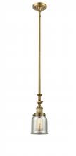 Innovations Lighting 206-BB-G58 - Bell - 1 Light - 5 inch - Brushed Brass - Stem Hung - Mini Pendant