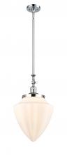 Innovations Lighting 206-PC-G661-12 - Bullet - 1 Light - 12 inch - Polished Chrome - Stem Hung - Mini Pendant