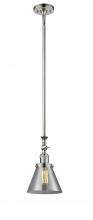 Innovations Lighting 206-PN-G43 - Cone - 1 Light - 8 inch - Polished Nickel - Stem Hung - Mini Pendant