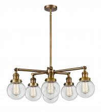 Innovations Lighting 207-6CR-BB-G202-6 - Beacon Chandelier